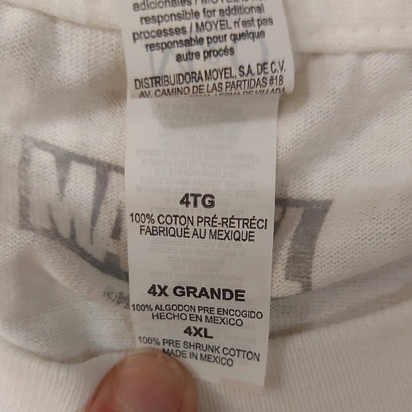 Marvel Shang-Chi White Short Sleeve Tee - Picture 4 of 4